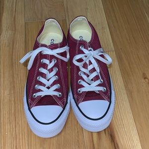 Maroon Converse